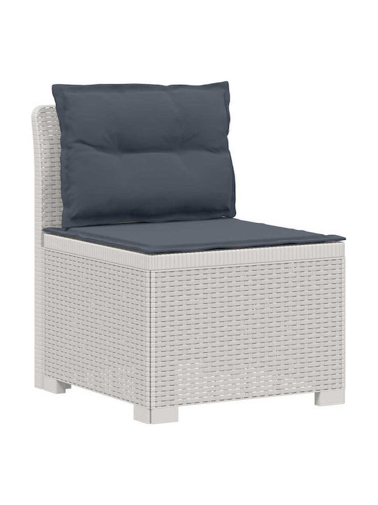 Canapea Cu Două Locuri De Exterior Din Rattan Cu Perne