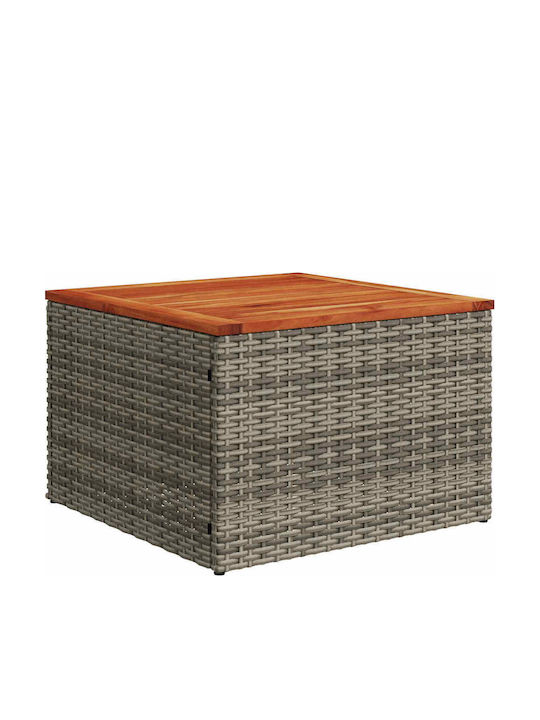 Zweisitziges Outdoor-Sofa aus Rattan mit Kissen