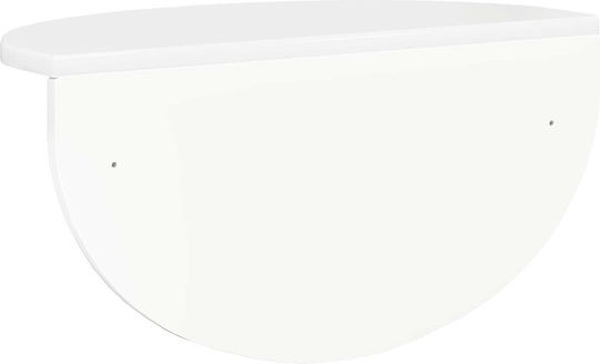 Нощни Шкафчета Дървени Бели 2 Бройки 48x24x24см