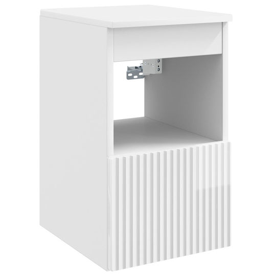 vidaXL Πάγκος χωρίς Νιπτήρα Μ33xΒ34.5xΥ100cm Λευκό