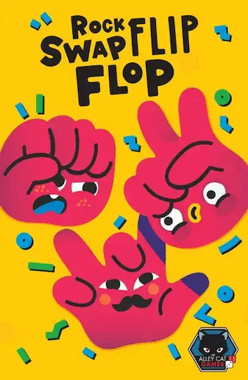 Επιτραπέζιο Παιχνίδι Rock Swap Flip-Flop για 2-4 Παίκτες 7+ Ετών (EN) Alley Cat Games
