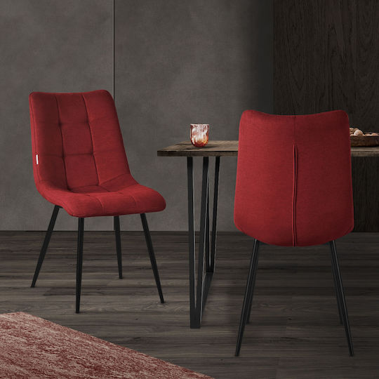 Chairs Dining Room 2pcs Red