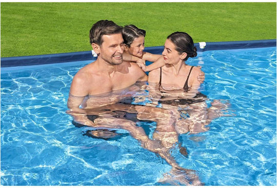 Bestway Pro Piscină PVC 3300lt Cu Cadru Metalic 66x300x201cm Albastră