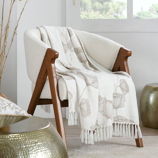 S-f Oriana Armchair Throw P125xM150cm Natural