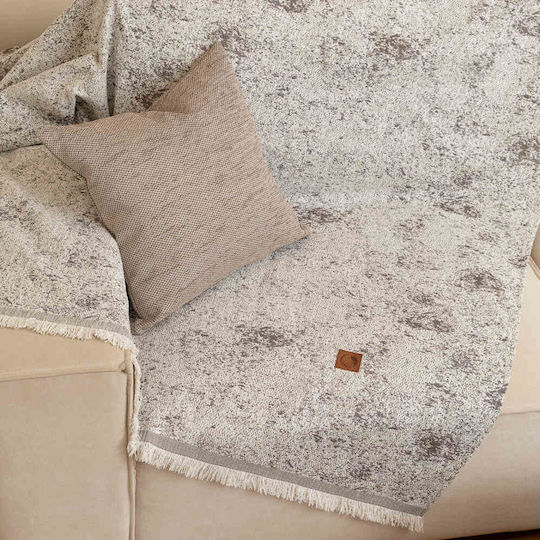Borea Borea Sesselüberwurf Chenille 180x180cm Rosa