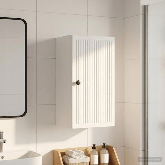 vidaXL Ede Bathroom Cabinet 30x31x59cm White