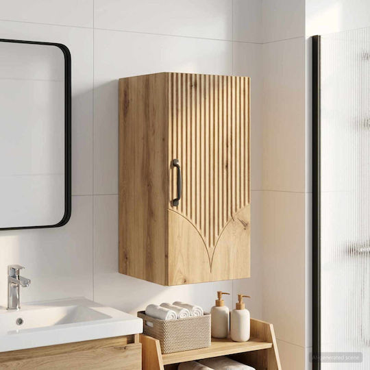 vidaXL Bathroom Cabinet 30x31x59cm Oak