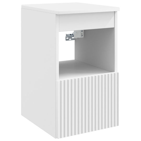 vidaXL Πάγκος χωρίς Νιπτήρα Μ49.5xΒ35xΥ63cm Λευκό