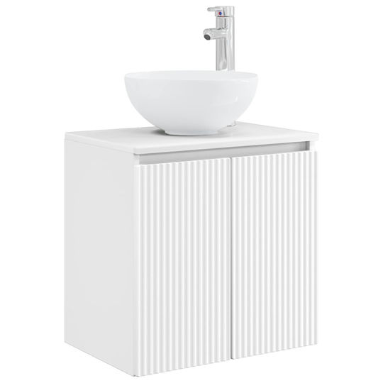 vidaXL Πάγκος χωρίς Νιπτήρα Μ33xΒ34.5xΥ100cm Λευκό