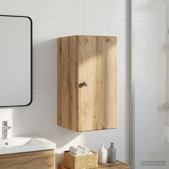 vidaXL Dulap de baie 30x31x59cm Stejar