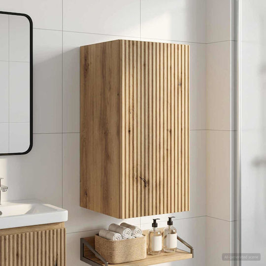 vidaXL vidaXL Badezimmerschrank 30x31x59cm Eiche