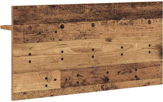 vidaXL Agățătoare de Perete Lemnoasă 80x12x40cm 1buc