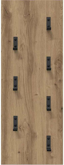 vidaXL Κρεμάστρα Τοίχου Ξύλινη Καφέ 30x1.5cm