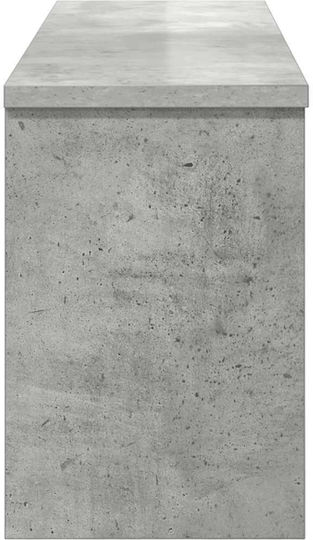 vidaXL Wooden Wall Hanger Gray 80x30x20cm 1pc