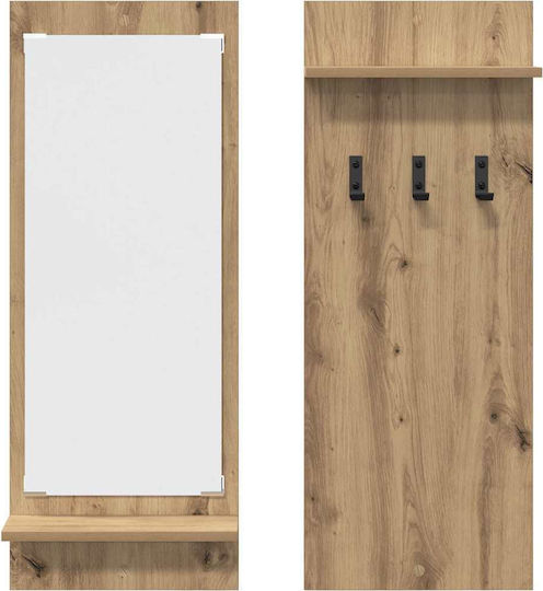vidaXL Ξύλινη 70x10cm