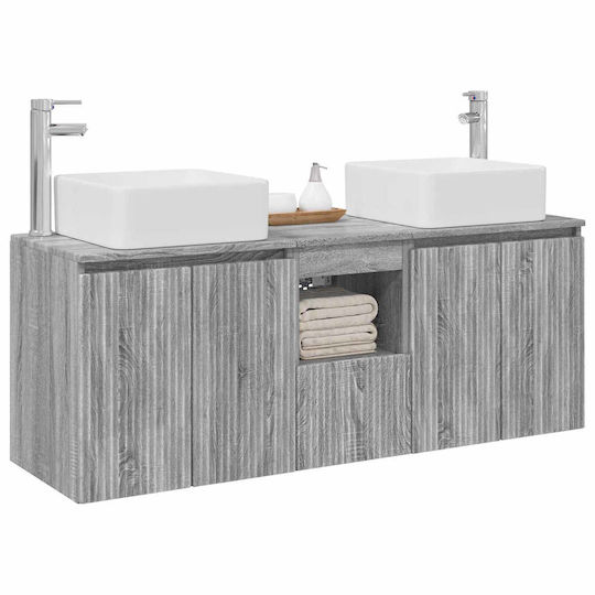 vidaXL Πάγκος χωρίς Νιπτήρα Μ53xΒ35xΥ63cm Γκρι Sonoma