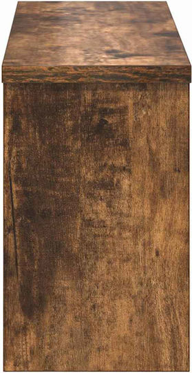 vidaXL Κρεμάστρα Τοίχου Ξύλινη Καφέ 50x26x16cm