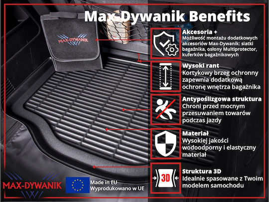 Πορτμπαγκάζ Max-mat 911408 Nissan Note Ii Hatchback 2013 Άνω Όροφος