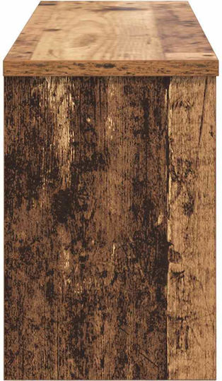 vidaXL Κρεμάστρα Τοίχου Ξύλινη Καφέ 80x30x20cm