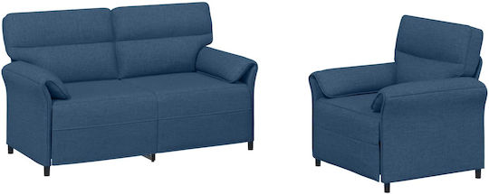vidaXL Wohnzimmermöbel-Sets 2-Sitzer & Sessel