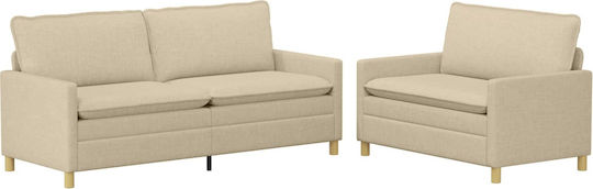 Set Mobilier Living Scaun Cu 2 Locuri și Fotoliu