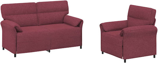 vidaXL Wohnzimmermöbel-Sets 2-Sitzer & Sessel
