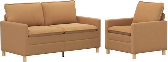 Living Room Furniture Set 2-Seater & Armchair