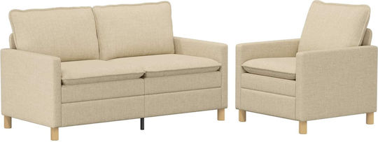 Living Room Furniture Set 2-Seater & Armchair
