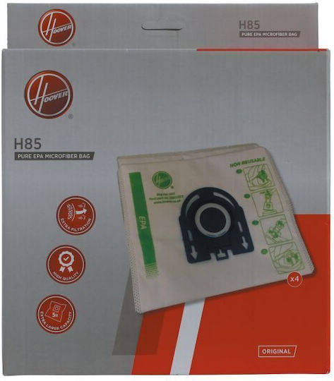 Hoover H85 Σακούλες Σκούπας 4τμχ Συμβατή με Σκούπα Hoover