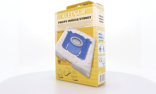 Kleenair PH6 Sac Aspirator 5buc Compatibil cu Aspirator Philips / AEG