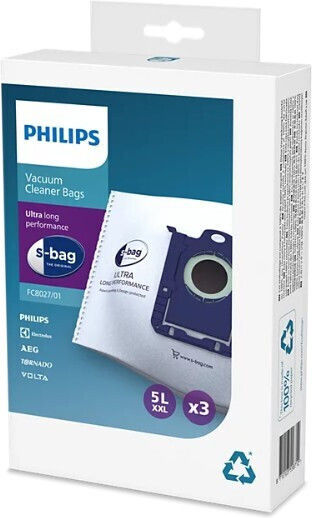 Philips Sac Aspirator 3buc Compatibil cu Aspirator Philips