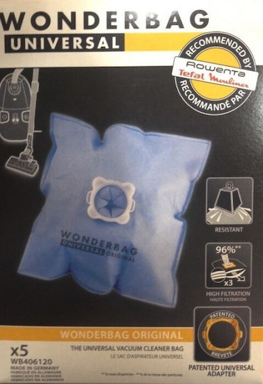 Wunderbeutel Papiersäcke für Staubsauger Rowenta Original Wonderbag Classic Universell
