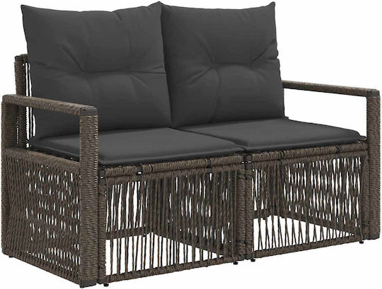 Set Cameră De Zi Pentru Exterior 11 Piese Gri Cu Perne