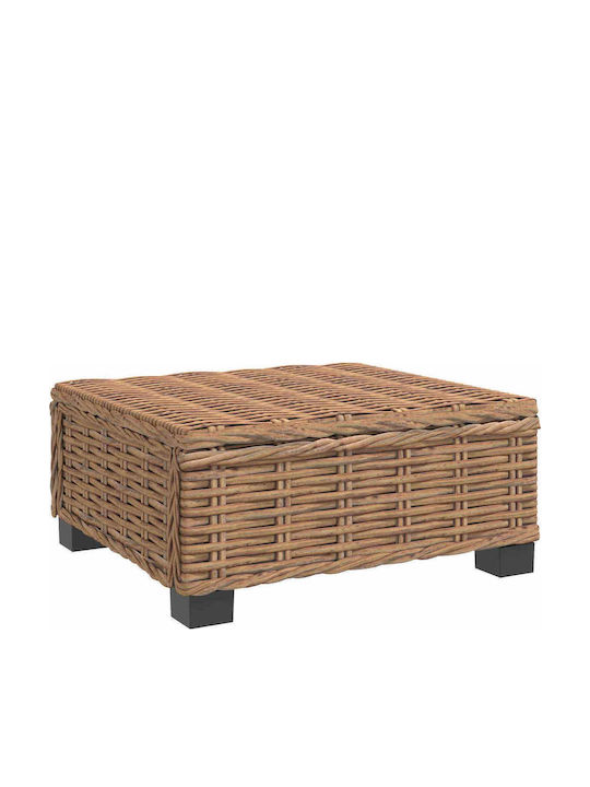 Outdoor Corner Rattan Sofa With Cushions 67x60x30cm