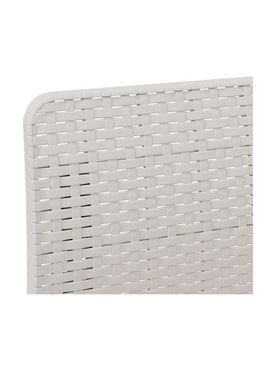 Canapea Triplu Exterior Din Rattan Cu Perne