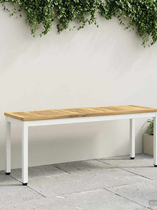 Outdoor Wooden Bench 108.5x35x45cm