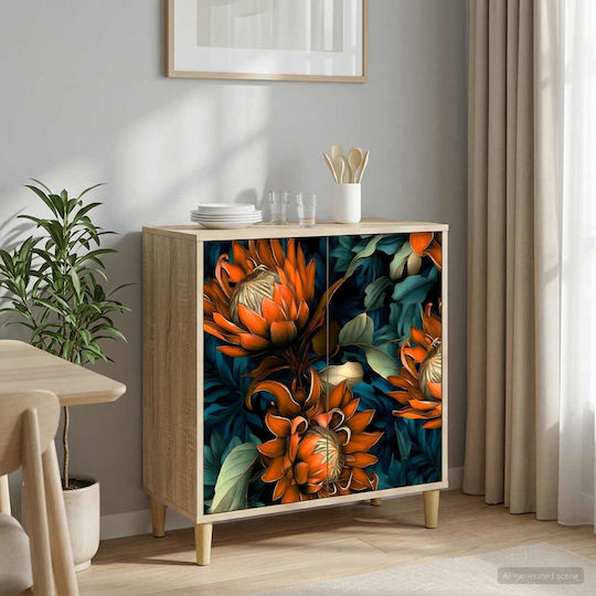 Μπουφές Essen Ξύλινος 69x33x75cm Μπουφές Essen Ξύλινος 69x33x75cm