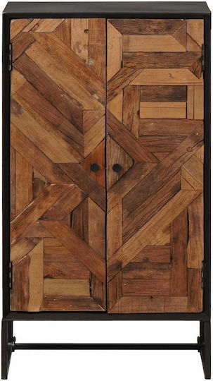 Wooden Sideboard Beige 53x30x95cm