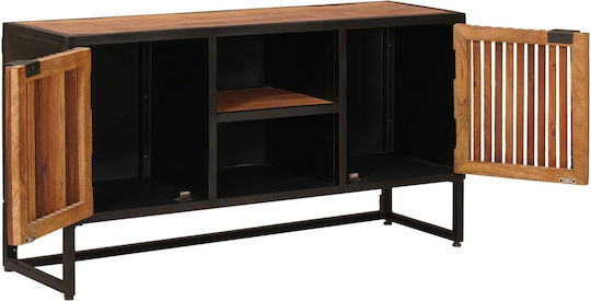 Sideboard Holz Beige 105x30x55cm