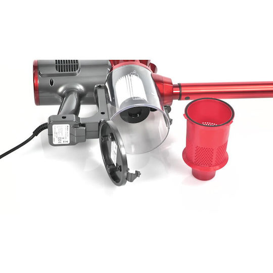 Ariete Handy Force Ηλεκτρική Σκούπα 2 σε 1 Stick & Χειρός 600W Κόκκινη