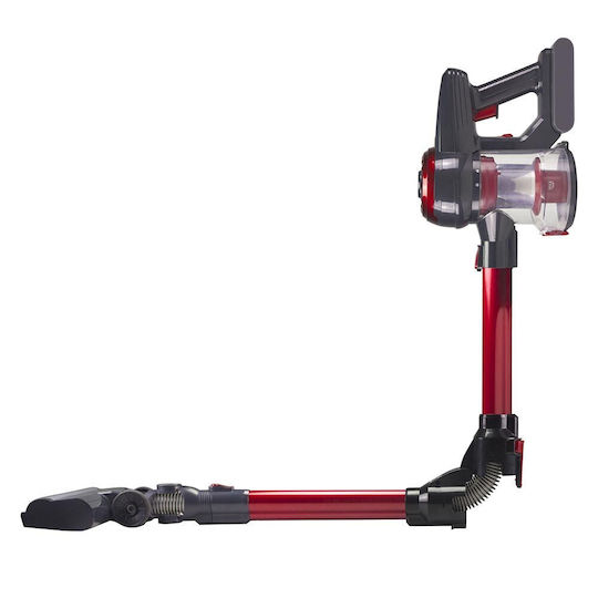 Beper P202ASP100 Акумулаторна Вертикална Прахосмукачка 2 В 1 Stick И Ръчна 22.2V Червена