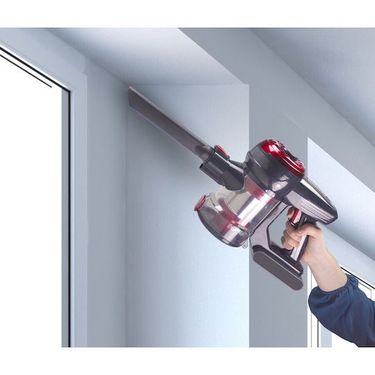 Beper P202ASP100 Акумулаторна Вертикална Прахосмукачка 2 В 1 Stick И Ръчна 22.2V Червена