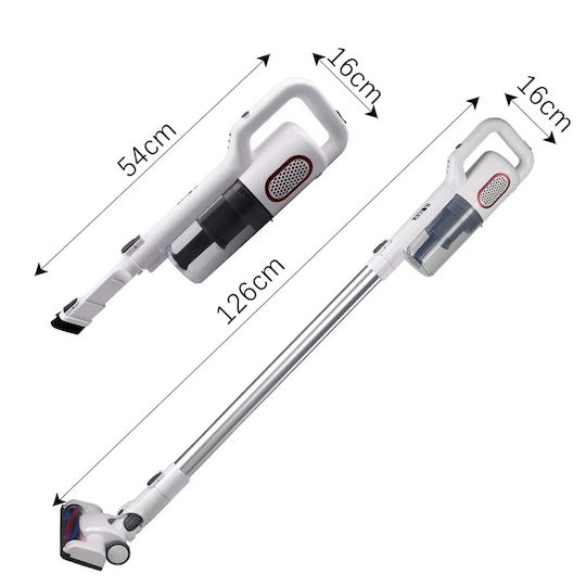 Raf R-8669 Reîncărcabilă Aspirator 2 în 1 Stick & De Mână 22.2V Albă