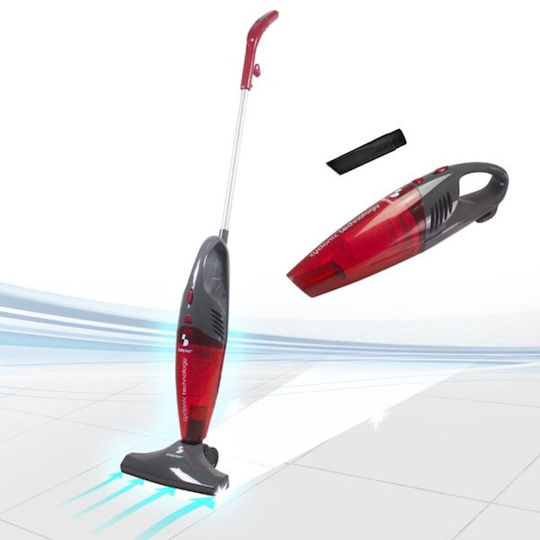 Beper 50.451 Електрическа Вертикална Прахосмукачка 2 В 1 Стик И Ръчна 600W Зелена
