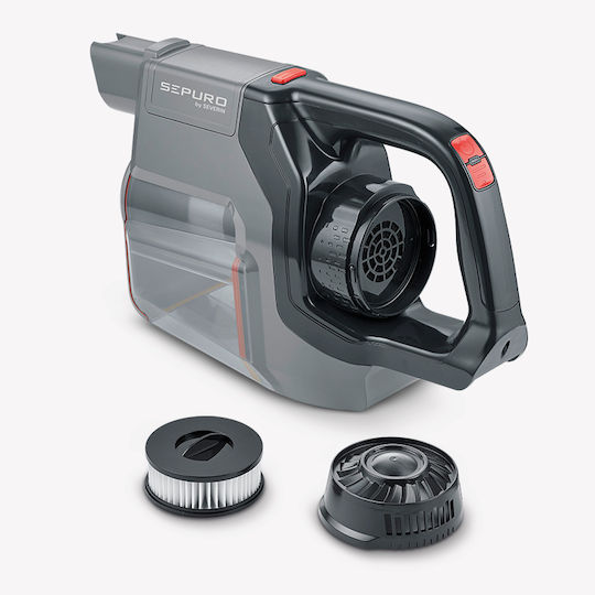 Severin HV 7184 Aspirator Vertical Reîncărcabil 18V Gri