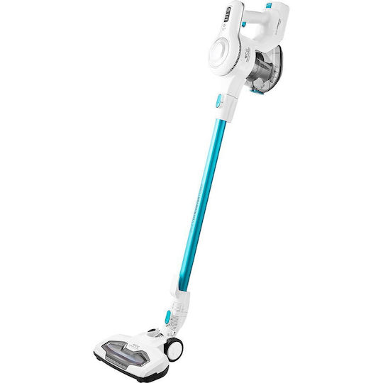ECG VT3620 Wiederaufladbarer Stielstaubsauger 2 in 1 Stick & Hand 22.2V Blau