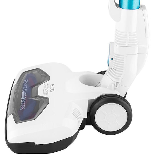 ECG VT3620 Wiederaufladbarer Stielstaubsauger 2 in 1 Stick & Hand 22.2V Blau