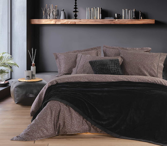 Nef-Nef Homeware Velosso Super-Queen 230x240cm Schwarz