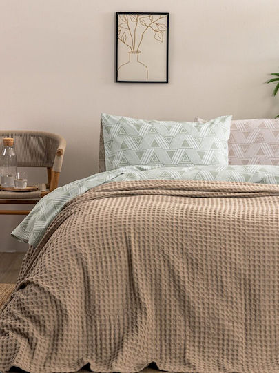 Palamaiki Marcie Pique Single Blanket 170x240cm Beige