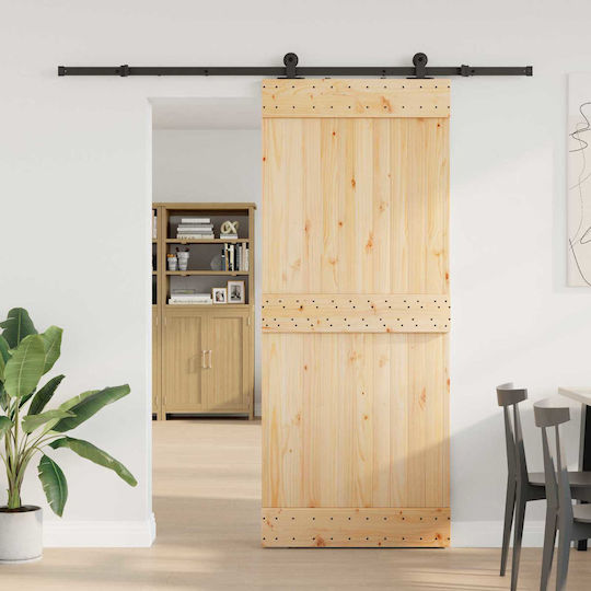 Πόρτα Εσωτερική Συρόμενη Laminate 344527 Ύψους 210cm